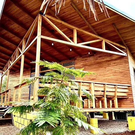 Hoja Azul - Sustainable Teak Modern Cabin In Hojancha